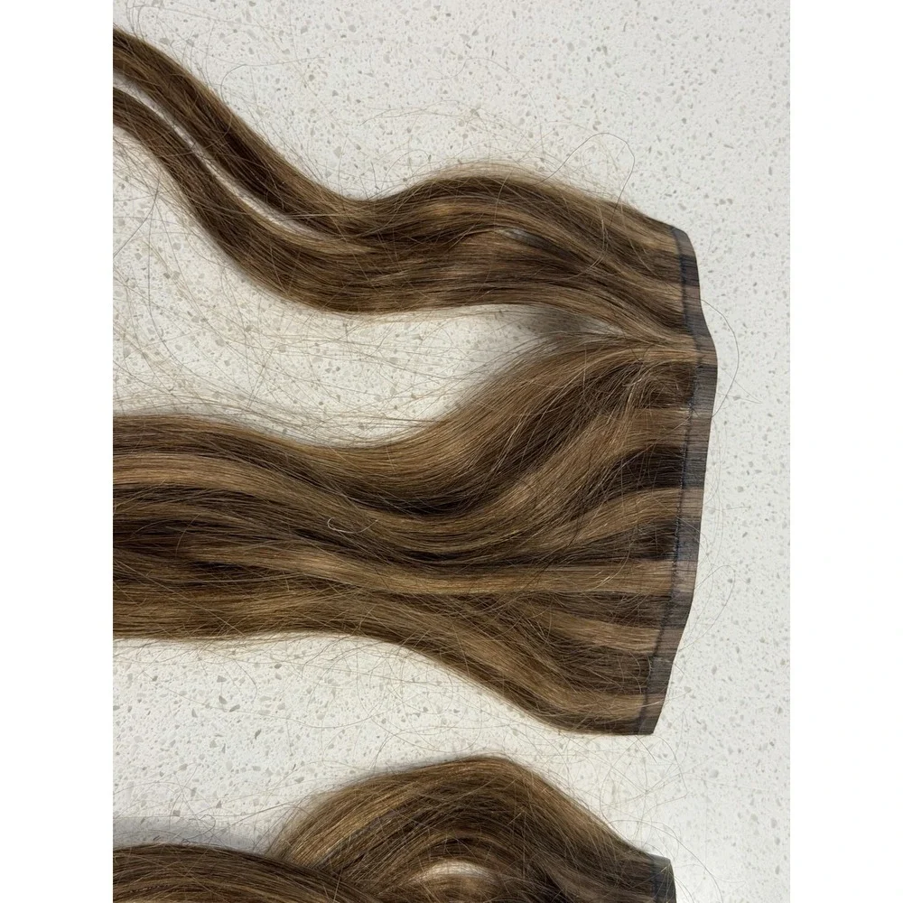 Brown Clip-In Extensions 13 inch - 3 Piece Set